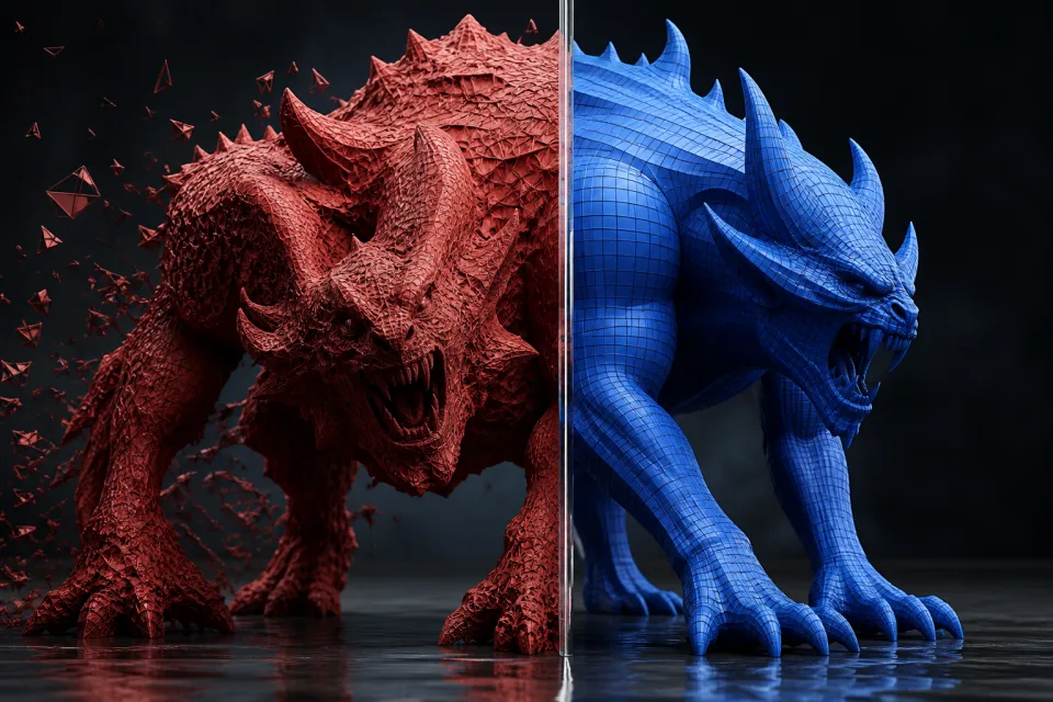 Tripo Retopology